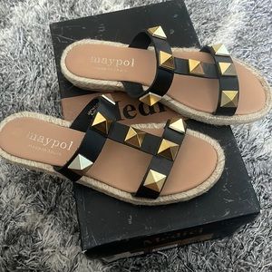 Studded Sandals